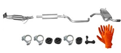 Seat altea 1.6 2004-2010 система выпускной фото №1