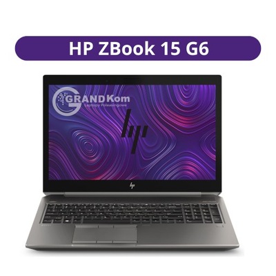 Laptop HP ZBOOK 15 G6 15,6" RTX3000 i9 64 GB / 512 GB A+