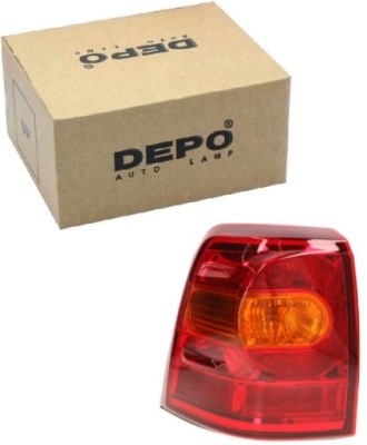 Лампа задняя левая комбинированная toyota land cruiser 200 2007- фото №1