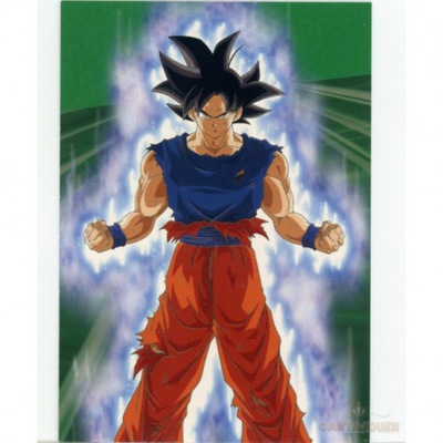 KARTA PANINI DRAGON BALL UNIVERSAL COLLECTION S50 GOKU ULTRA INSTINCT SIGN