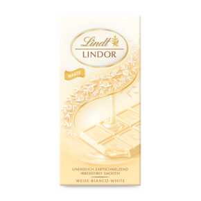 CZEKOLADA LINDT LINDOR WHITE 100 g