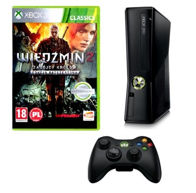 Konsola Microsoft Xbox 360 Slim 500GB Widzmin 2 PL