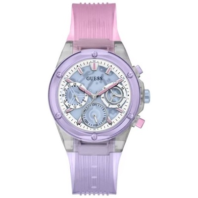 Zegarek Damski Guess GW0438L6 różowy