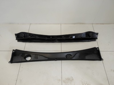 Жабо пластиковий металевий верхній нижні eu комплект renault express ii 2 фото №1