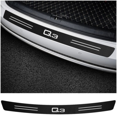 Наклейка пленка защитная na бампер царапины audi q3 фото №1