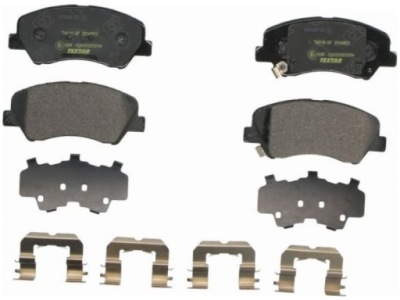 Тормозные колодки перед hyundai solaris 1.6 17- фото №1