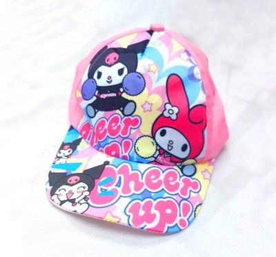 czapka z daszkiem dla dziewczinki Kuromi My Melody Sanrio Kawaii