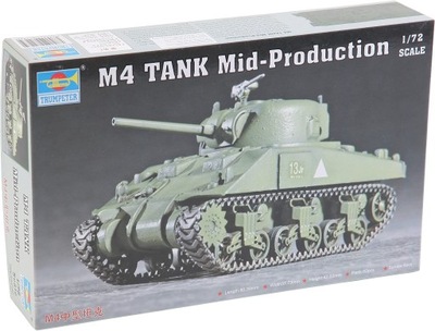 TRUMPETER 07223 1:72 M4 Sherman Mid Production