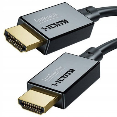 PRZEWÓD KABEL HDMI IN-AKUSTIK STAR HDMI 2.1 10K 2m