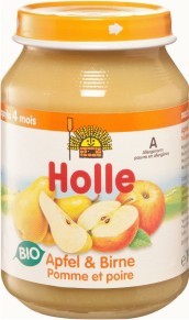 Jabłko gruszka 190g Holle