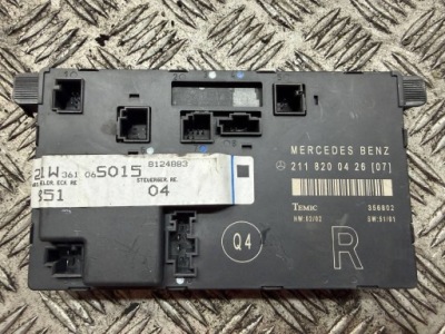 Модуль двері правий перед mercedes w211 2118200426 фото №1