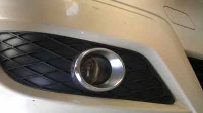 Mercedes b klasa w245 рестайлинг  решётка заглушка противотуманная фара защита пластик бампер фото №1