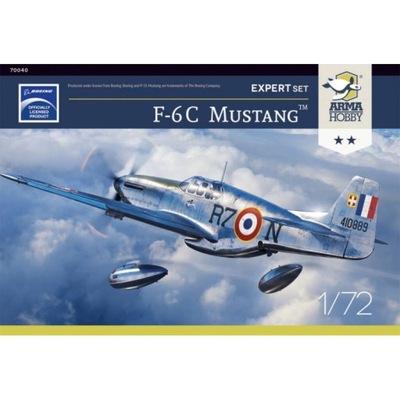 Arma Hobby 70040 F-6C Mustang Expert set 1/72