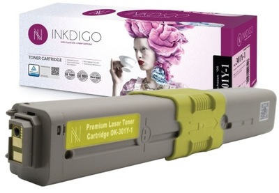 Toner 44973533 C301 YELLOW do drukarki OKI MC342dn