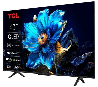TELEWIZOR TCL 43P7K 4K UHD DOLBY VISION HDR DVB-T2 GOOGLE TV