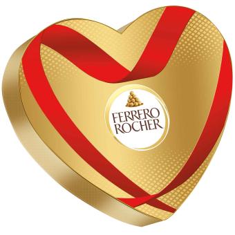 Ferrero Serce z Czekoladkami Walentynkowe