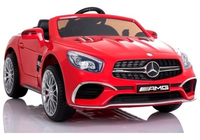 Samochód na Akumulator Mercedes SL65 LCD Czerwony