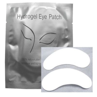 PŁATKI POD OCZY WŁÓKNINOWE - SREBRNE 2szt.