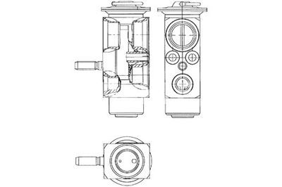 MAHLE VÁLVULA DE EXPANSIÓN DE ACONDICIONADOR SMART FORTWO 0.8D 1.0 01.07-  