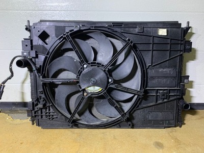 Комплект радиатор вентилятор jumpy expert proace фото №1