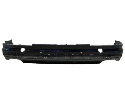 Audi q7 4m sline бампер диффузор задняя фото №1