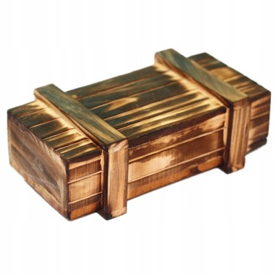 Magiczne pudełko Drewniane pudełko z puzzlami