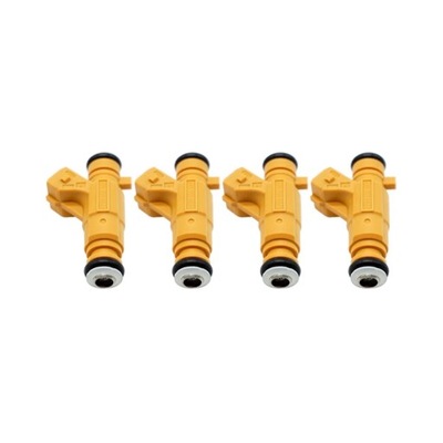 4PCS FUEL INJECTOR NOZZLES PARA PORSCHE CAYENNE 8CYL TURBO 955 4.5L V~40340  