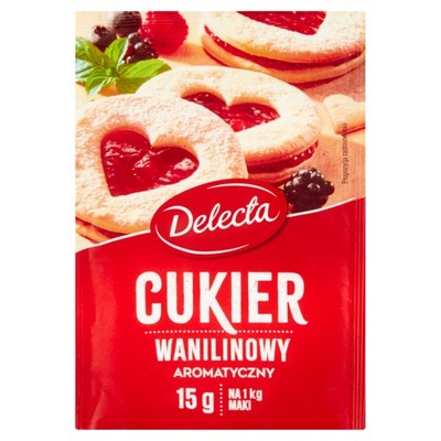 Delecta Cukier wanilinowy 15 g