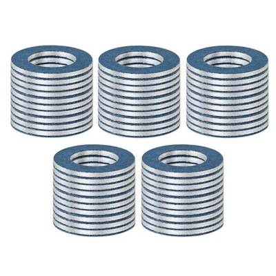 50 PIECES BLUE COLORS OIL CAP SPUSTOWY SEALS 12MM FOR T~3494  