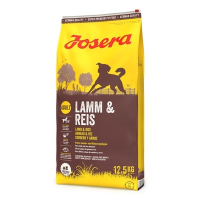 JOSERA ADULT LAMB RICE 12,5KG