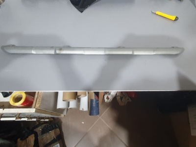 Молдинг накладка бампера перед спойлер peugeot partner rifter 9816992577 фото №1