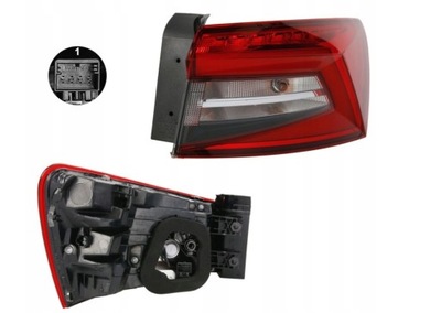 Skoda kodiaq ns7 nv7 17- лампа задняя наружная p фото №1