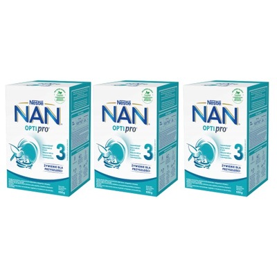 NAN Optipro 3 karton, 2x325g x 3 sztuki