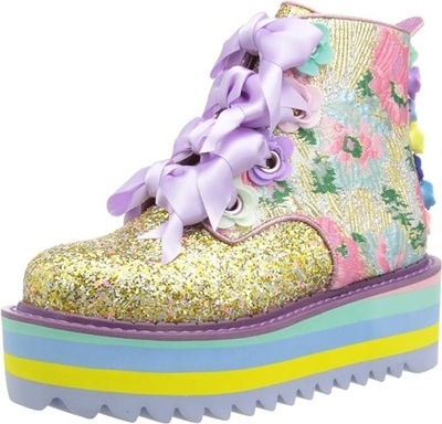 IRREGULAR CHOICE TRAMPKI WIELOKOLOROWE 42 ŻGC