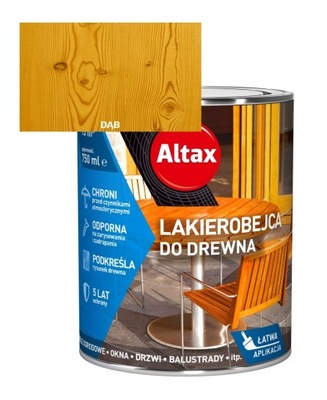 Lakierobejca do drewna ALTAX 2,5L DĄB