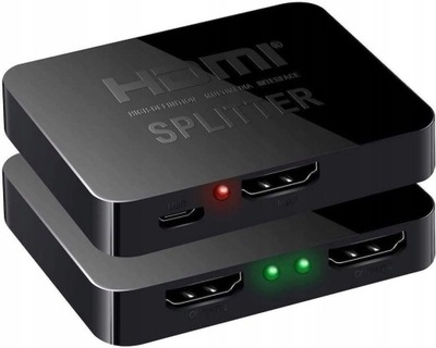 Splitter Rozdzielacz HDMI 1x2 4K 60Hz HDCP HDR