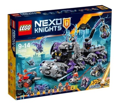 Klocki LEGO Nexo Knights Ekstremalny niszczyciel Jestro 70352