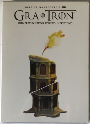 5 DVD Gra o Tron Sezon 6 szósty Edycja Limitowana 5DVD NOWA