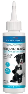 Francodex płyn do mycia uszu psów i kotów 125ml