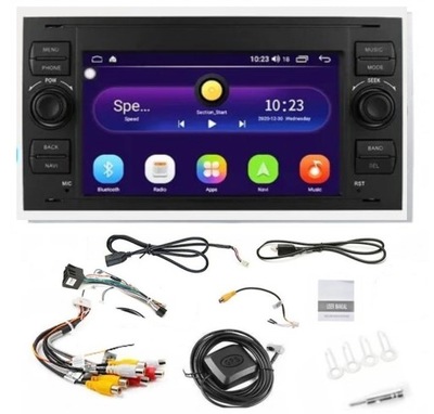 RADIO 2DIN 2 GAS-GASOLINA GPS ANDROID FORD MONDEO S-MAX FOCUS C-MAX  