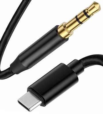 ADAPTER KABEL AUDIO STEREO MINI JACK 3,5mm - USB C