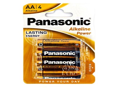 Baterie Panasonic Alkaliczne LR6 AA