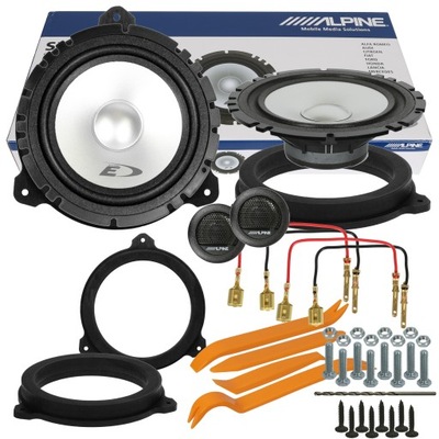 ALPINE SPEAKERS TOYOTA AURIS PRIUS DISTANCE  