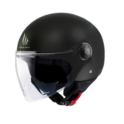 Kask otwarty MT Helmets STREET S czarny/matowy roz. XS