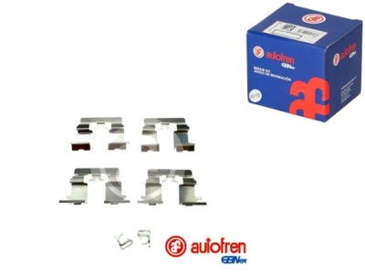 Autofren d42912a набор аксессуары, тормозные колодки тормозные фото №1
