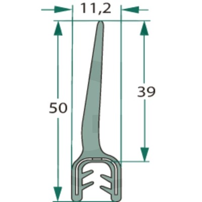 УПЛОТНИТЕЛЬ 2-4MM 5M 11,2MM 50MM