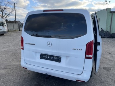 Кришка багажника задня білий скло камера заднього виду mercdes vito 447 14-23 rok фото №1