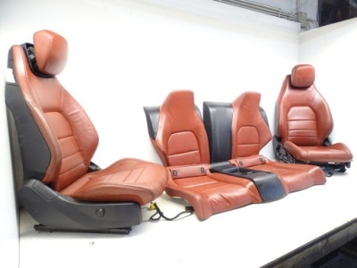 Kpl сидіння сидіння сидіння заднє сидіння mercedes c klasa w204 coupe amg фото №1