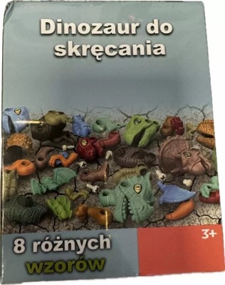 ZABAWKA DINOZAUR DO SKRĘCANIA