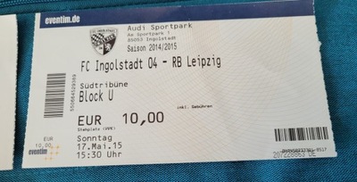 bilet FC Ingolostad 04 - RB Leipzig